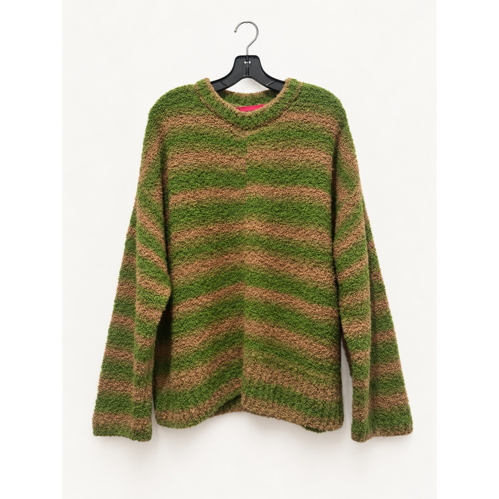 The Elder Statesman Rover Boucle Pullover Astro Gradient Green M Nwt — image 5 of 8